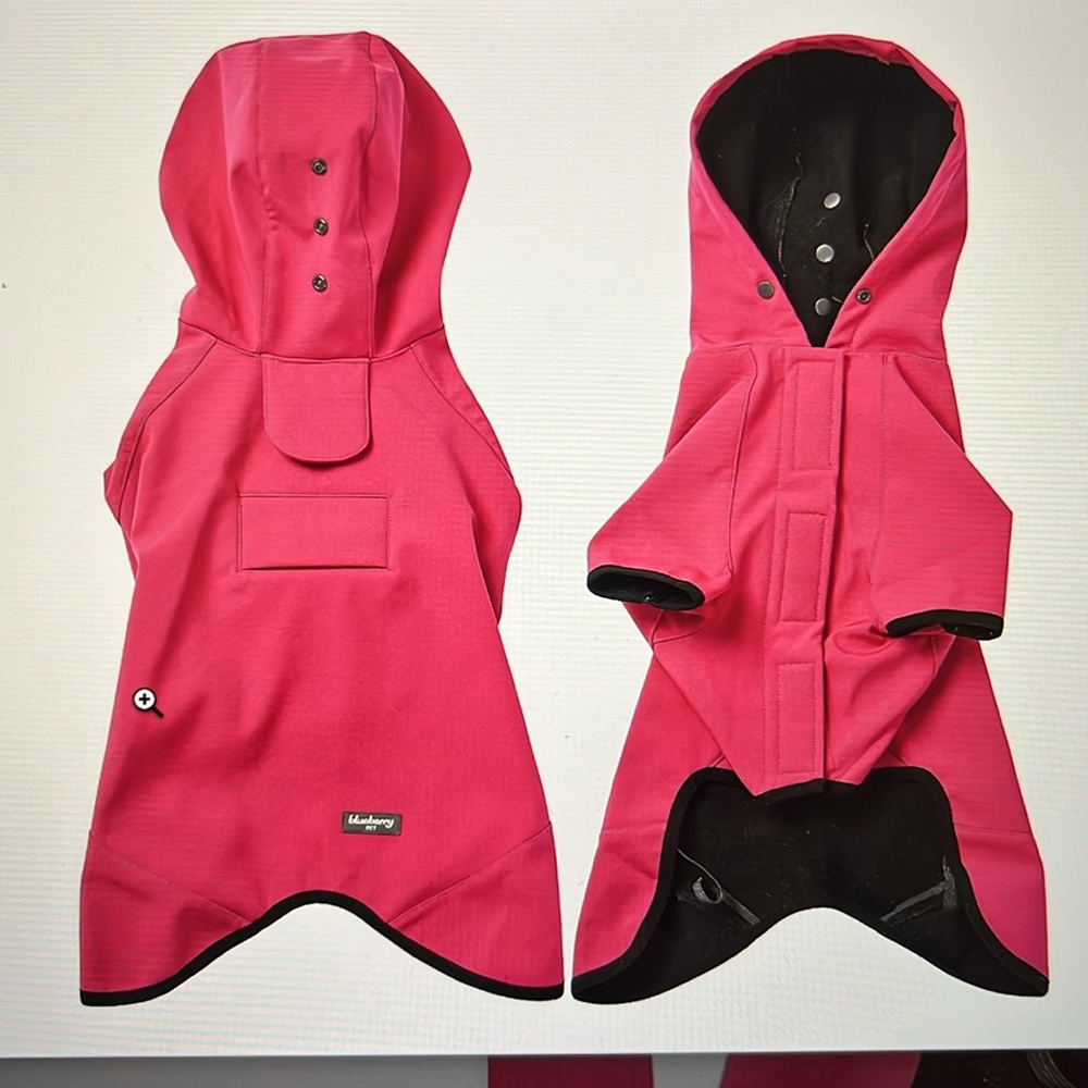 Blueberry Pet dog jacket, new
